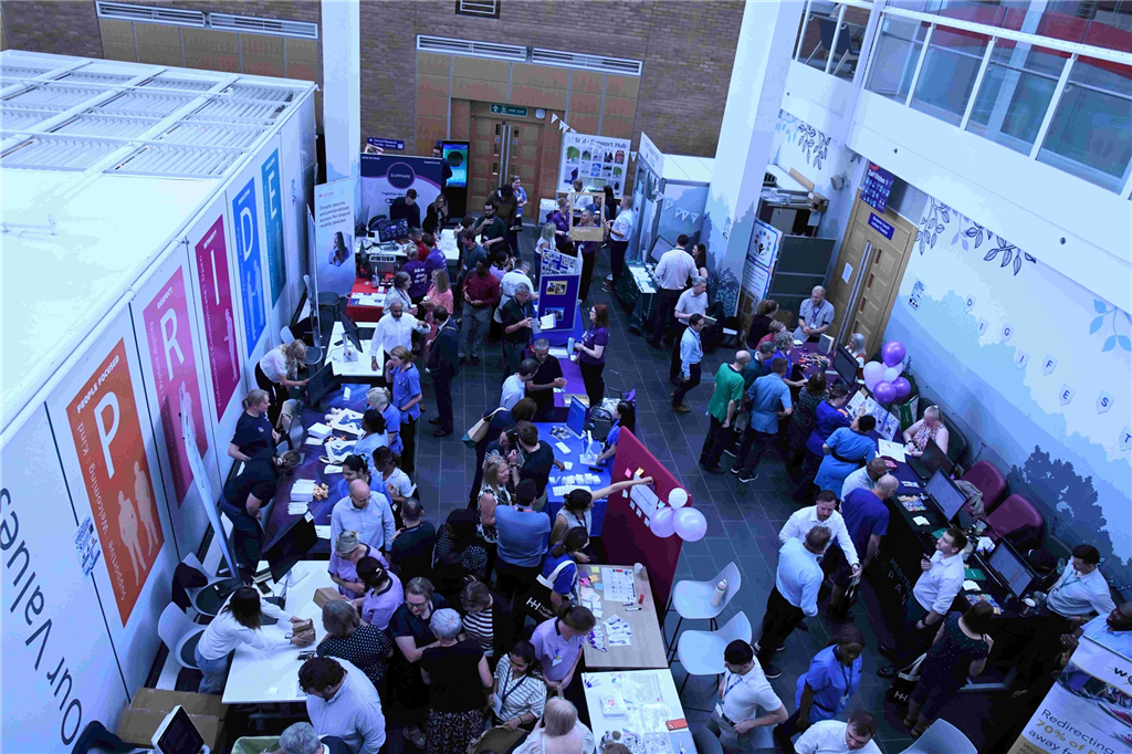 Birds eye view of Digifest 2026 at the NNUH